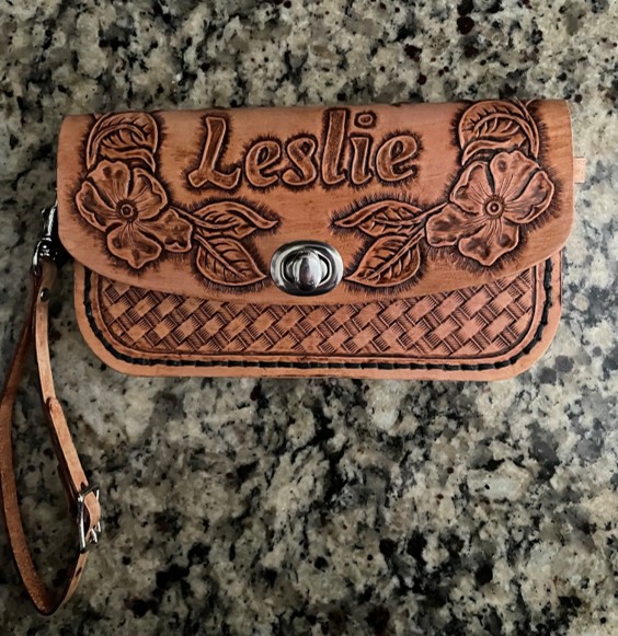 Custom Leather Wallet Cover