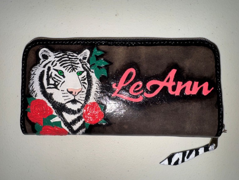 Handmade Leather Wallet Cover